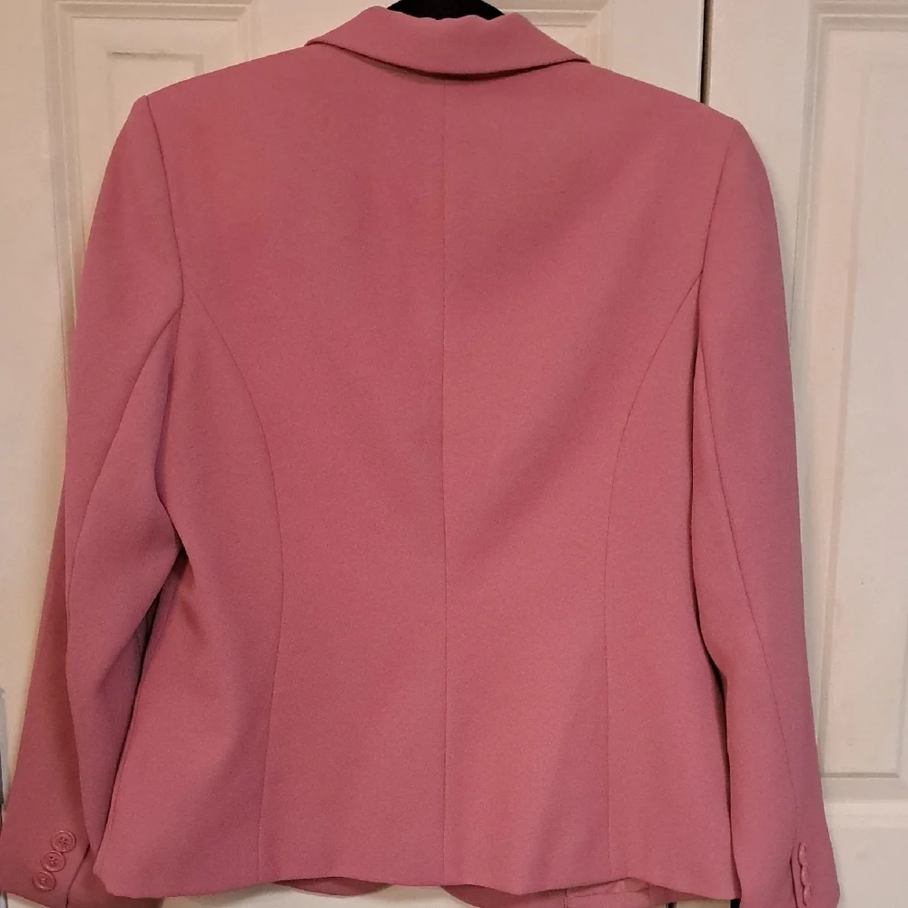 Karen Scott Women's Blush Pink Suit Jacket